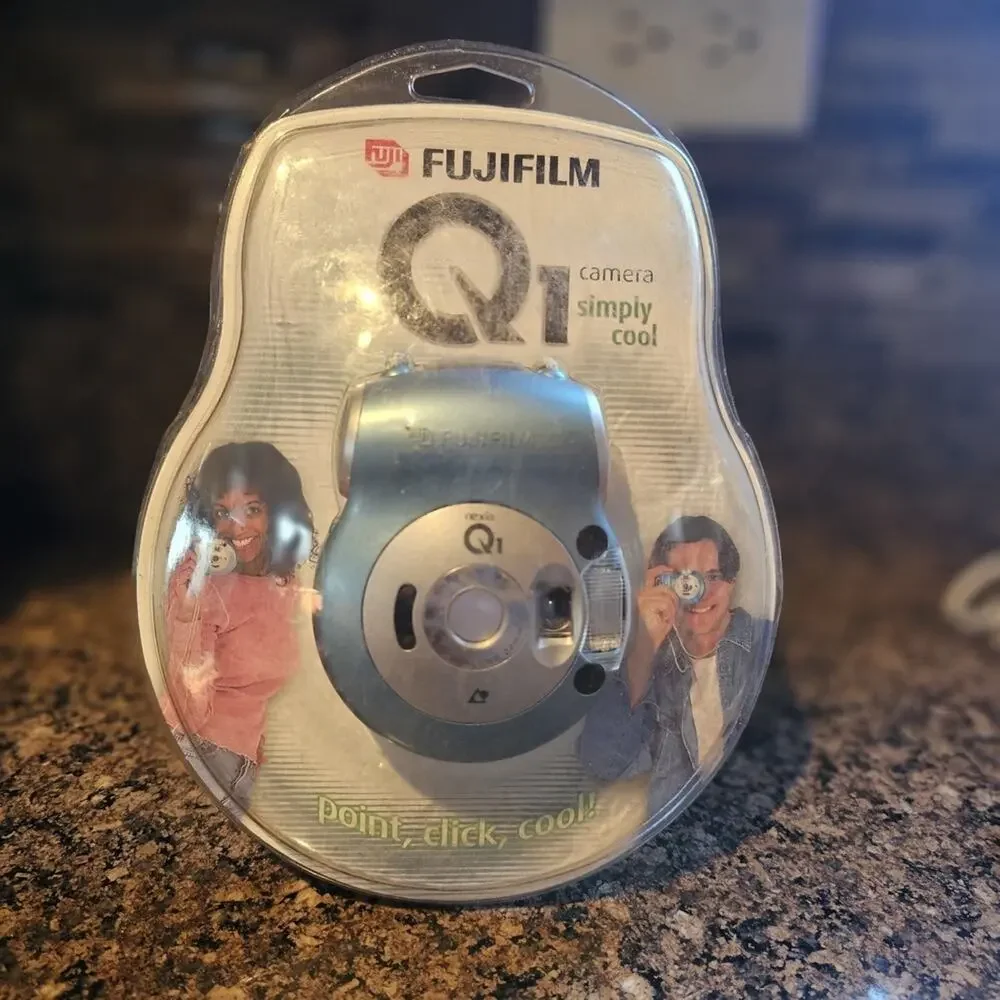Vintage Film Camera FUJIFILM Q1 New In Box Film Included
